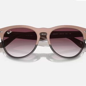 Ray-Ban Women's Pink Gradient Round Sunglasses - RB4471
